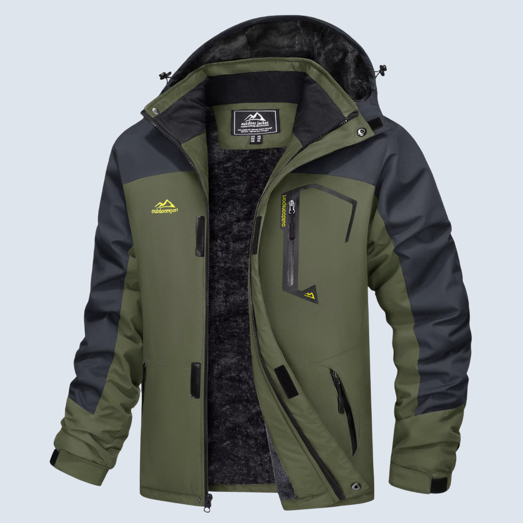 PolarGuard | Wind & WaterProof Fleece Lined Winter Jacket
