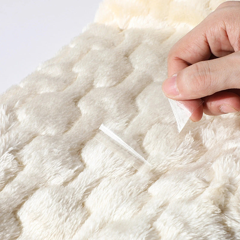 No-shed sherpa fleece